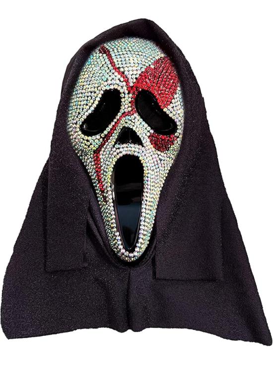 Máscara Sangrienta GhostFace Bloody Bling – Terror con Brillo y Estilo
