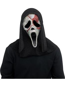 Máscara Sangrienta GhostFace Bloody Bling – Terror con Brillo y Estilo