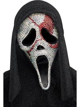 Máscara Sangrienta GhostFace Bloody Bling – Terror con Brillo y Estilo
