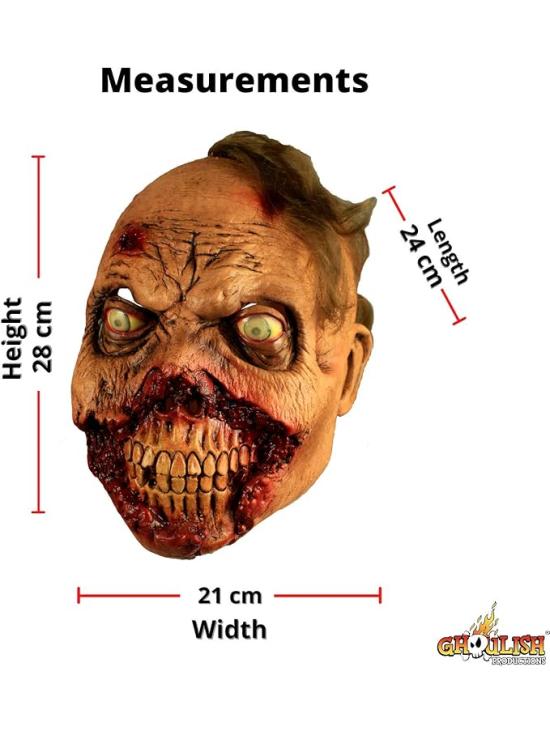Máscara Encías Podridas – Línea Zombies (Adulto)
