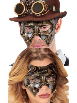 Máscara Steampunk Cobre