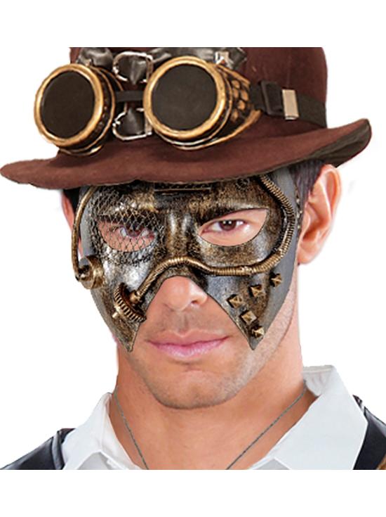 Máscara Steampunk Cobre