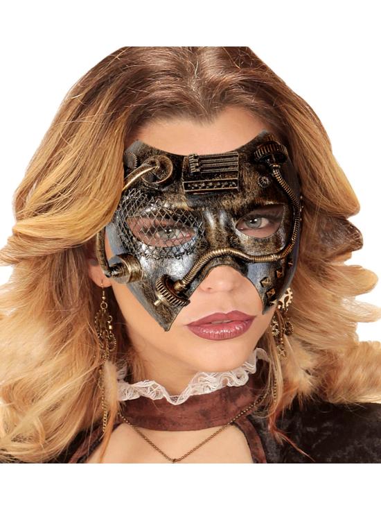Máscara Steampunk Cobre