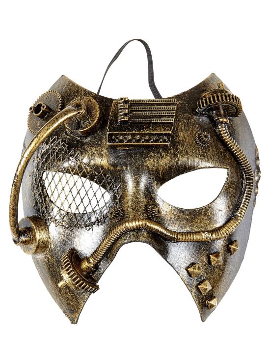 Máscara Steampunk Cobre