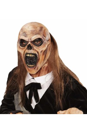 Máscara Zombie con Pelo Terror