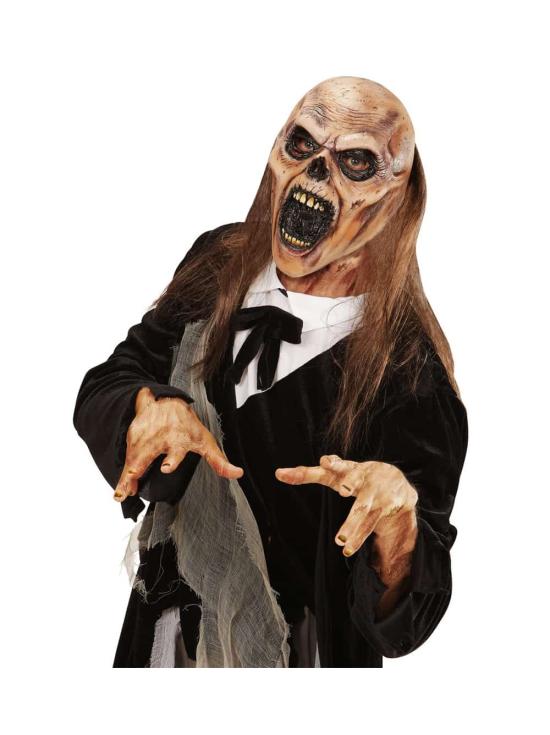 Máscara Zombie con Pelo Terror