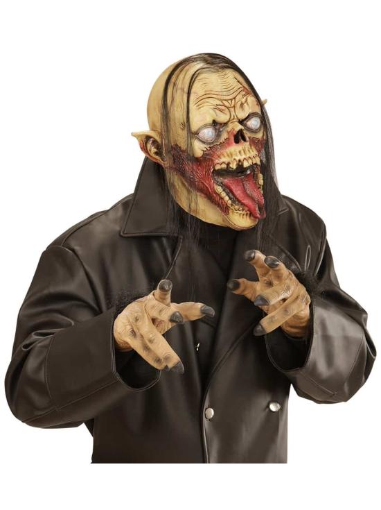 Máscara Zombie Vampiro  Pelo