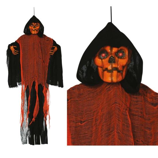 Muñeca de Halloween con Luz, Sonido y Movimiento 1,3m