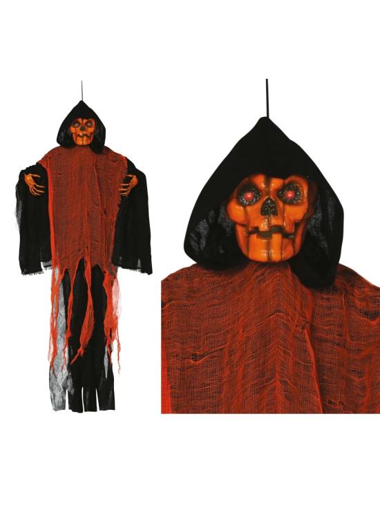 Muñeca de Halloween con Luz, Sonido y Movimiento 1,3m