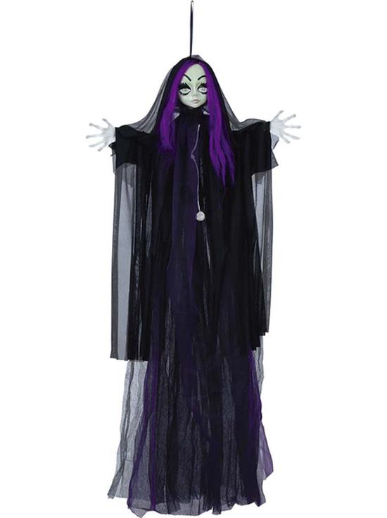 Muñeco Colgante Decoración Halloween Con Luz 1,2m