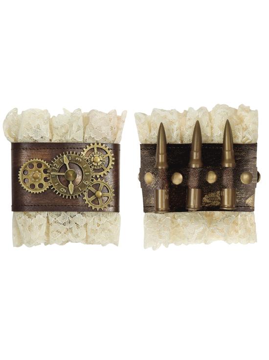 Muñequeras de Encaje Steampunk