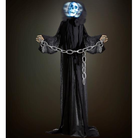 Muerte animada con movimiento y luz  de162cms