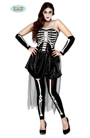 Disfraz de Mujer Esqueleto sexy