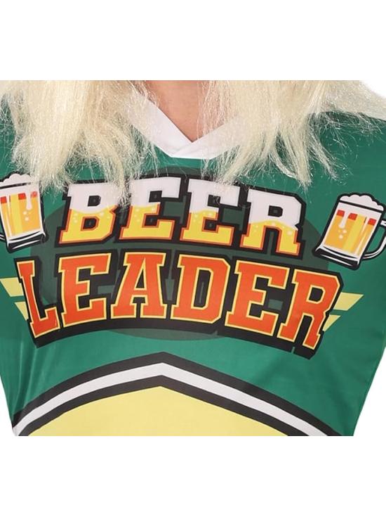 Disfraz Beerleader Adulto – Vestido para Despedidas y Fiestas de Disfraces
