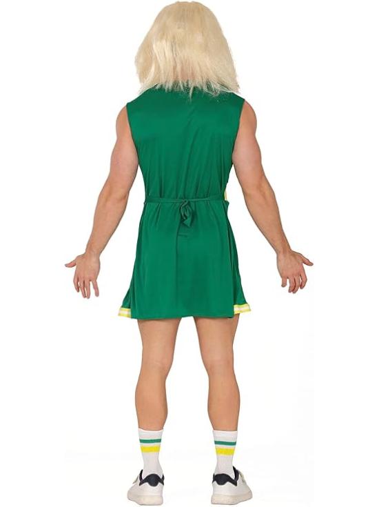 Disfraz Beerleader Adulto – Vestido para Despedidas y Fiestas de Disfraces