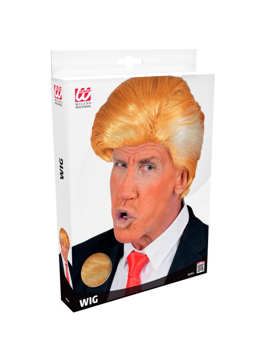 Peluca Señor Presidente Rubia Donald Trump