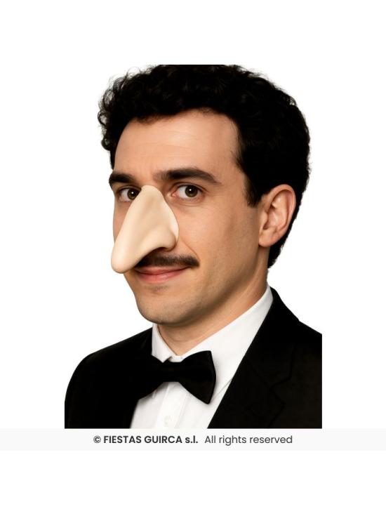 Nariz de Látex Puntiaguda Pingüino Batman