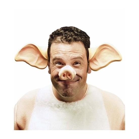 Orejas de Cerdo disfraz