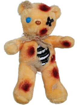 Oso de Peluche Zombi 31 cm – Decoración de Halloween