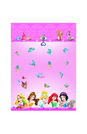 PACK 1 MANTEL PRINCESS ANIMALS