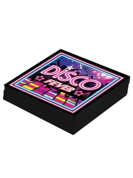 Pack 12 servilletas Disco 33X33 CMS.
