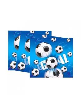 PACK 20 SERVILLETAS FUTBOL