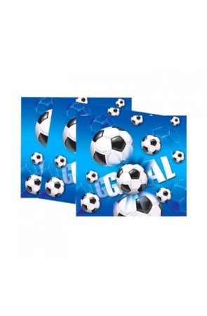 PACK 20 SERVILLETAS FUTBOL