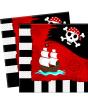 PACK 20 SERVILLETAS PIRATAS