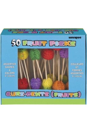 Pack 50 Pinchos Frutales surtidos