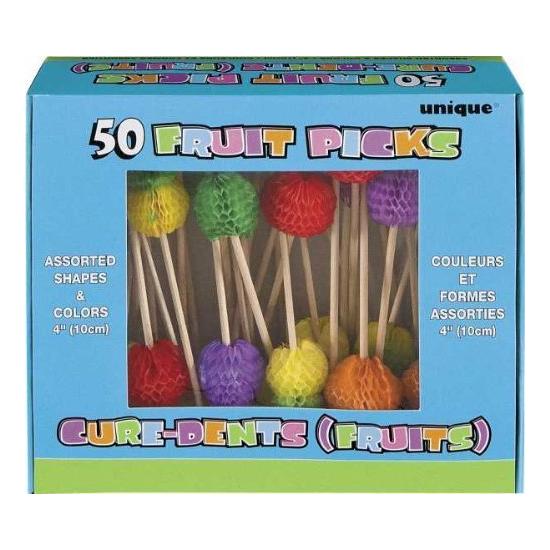 Pack 50 Pinchos Frutales surtidos
