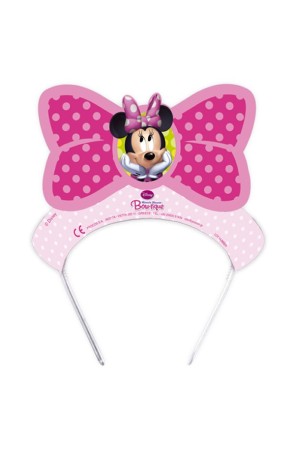 PACK 6 TIARAS MINNIE BOW-TIQUE