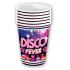 Pack 6 vasos Disco 240 ML 9 CMS.