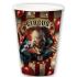 Pack 6 Vasos Payasos Asesinos 355 ml 11 cms