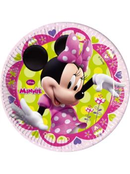 PACK 8 PLATOS MINNIE 20CM