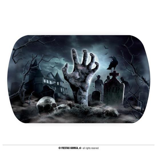 Vajilla de Fiesta Cementerio