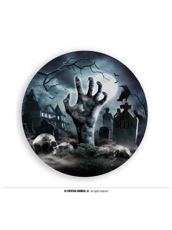 Vajilla de Fiesta Cementerio
