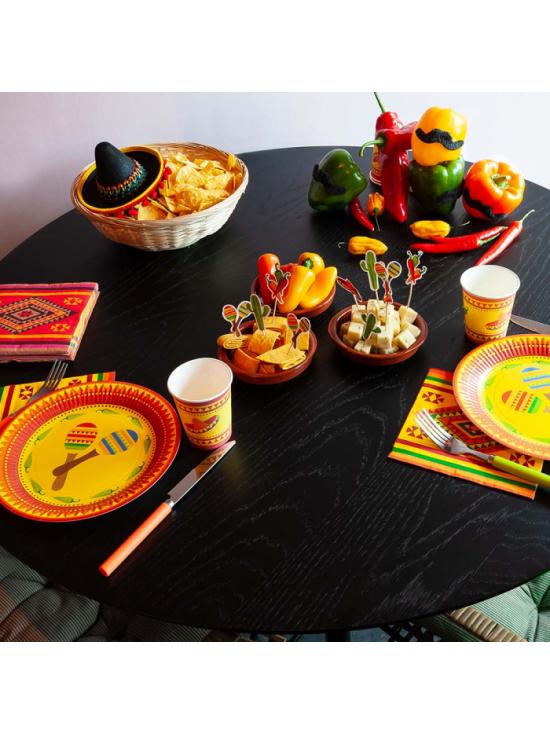 Pack de 20 Servilletas Mexicanas 33 x 33 cms