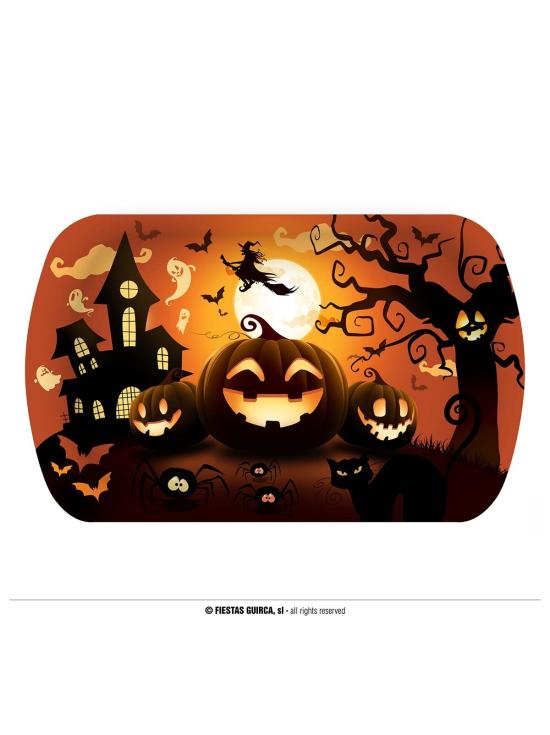 Vajilla  Fiesta Calabaza Halloween