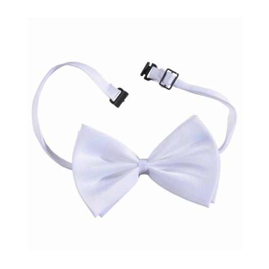 Pajarita de Raso Blanco Pajarita de Raso Blanco