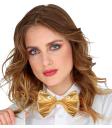 Pajarita Efecto Metálico Adulto Unisex color Oro
