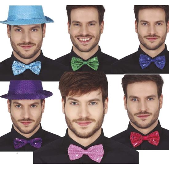 Pajarita Lentejuelas Colores  12 cm Pajarita Lentejuelas Colores  12 cm