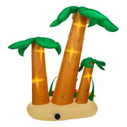 Palmeras Hinchables Luminosas 240 cm set de 3