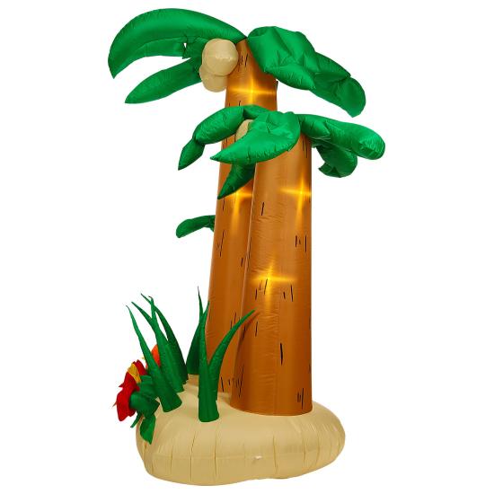 Palmeras Hinchables Luminosas 240 cm set de 3
