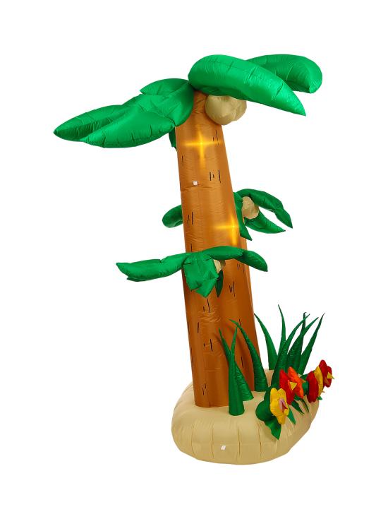 Palmeras Hinchables Luminosas 240 cm set de 3