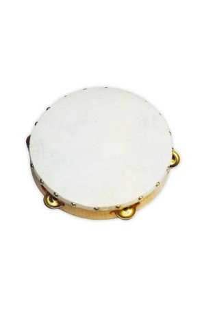 Pandereta Piel 22  cms