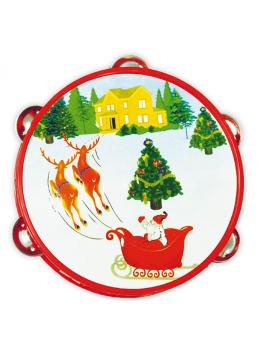 Pandereta Plastico 17 cms