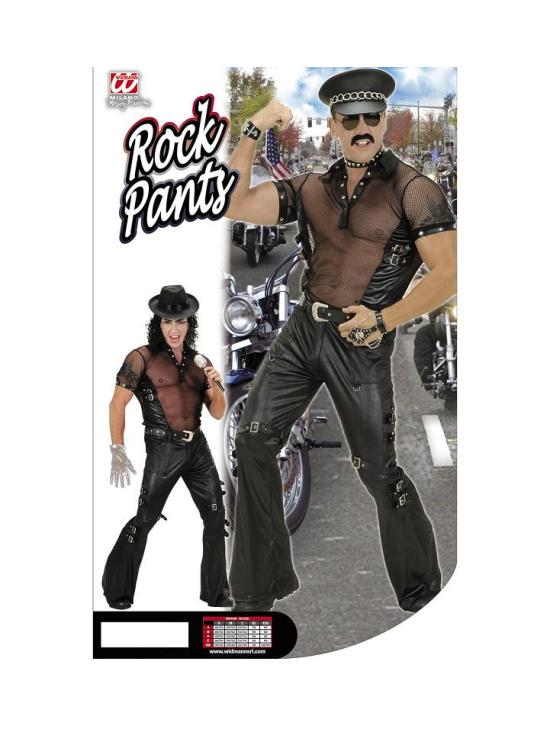 Pantalón Rock de Cuero Hard Rock