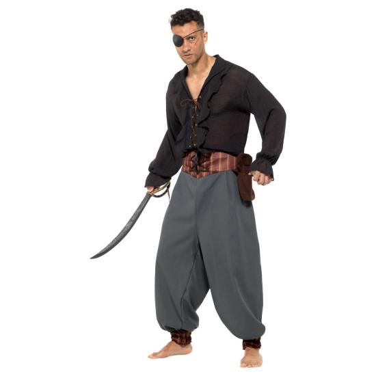 Pantalones Bombachos Pirata para Adulto