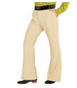 Pantalones de Hombre Años 70 Groovy Beige