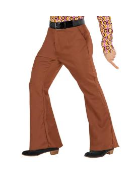 Pantalones de Hombre Años 70 Groovy Marrón*